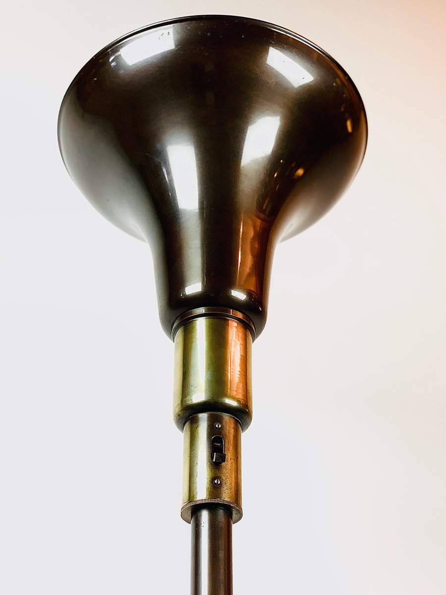 Art Deco Luminator Model No. 37222 Floor Lamp from Kaiser Idell / Kaiser Leuchten, 1930s