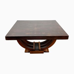 Art Deco Macassar Dining Table-VMP-1165941