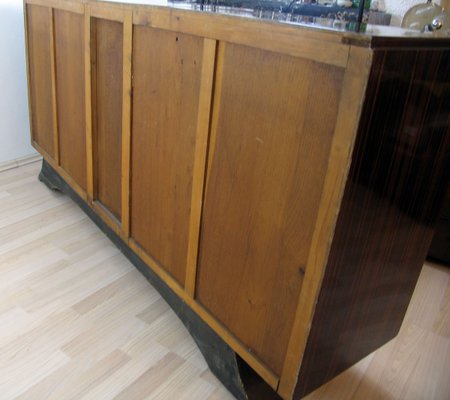 Art Deco Macassar Sideboard, 1930s-YGE-801899