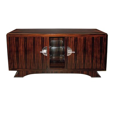 Art Deco Macassar Sideboard, 1930s-YGE-801899