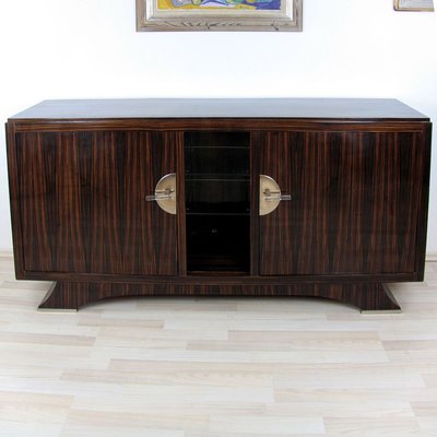 Art Deco Macassar Sideboard, 1930s-YGE-801899