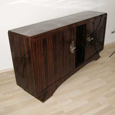 Art Deco Macassar Sideboard, 1930s-YGE-801899