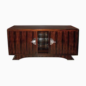 Art Deco Macassar Sideboard, 1930s-YGE-801899