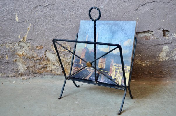 Art Deco Magazine Rack-AIU-946813