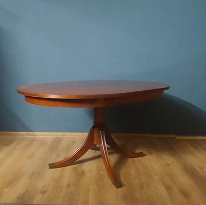 Art Deco Mahogany Extendable Table, 1940s-KDW-1763433