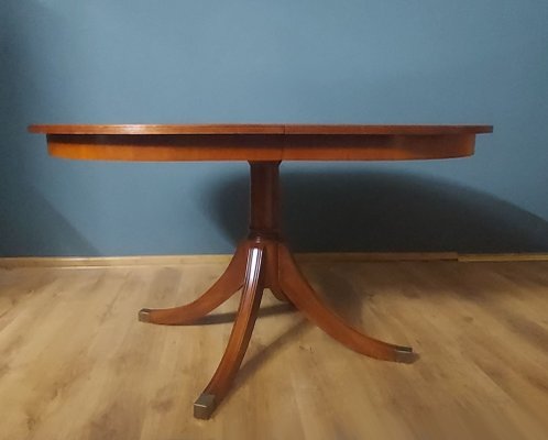 Art Deco Mahogany Extendable Table, 1940s-KDW-1763433