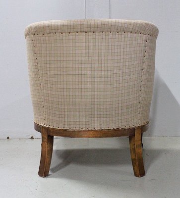 Art Deco Mahogany Lounge Chair, 1930s-RVK-803817