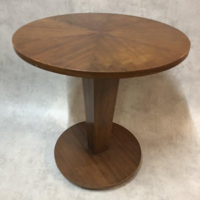 Art Deco Mahogany Side Table-SDV-673978