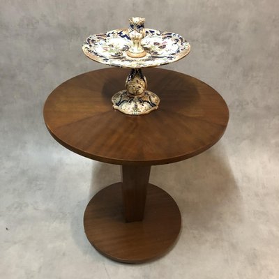 Art Deco Mahogany Side Table-SDV-673978