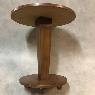 Art Deco Mahogany Side Table-SDV-673978