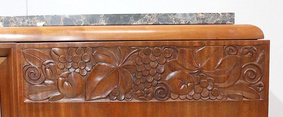 Art Deco Mahogany Sideboard, 1920s-RVK-768805