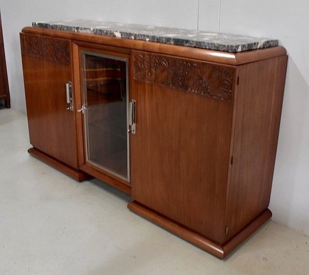 Art Deco Mahogany Sideboard, 1920s-RVK-768805