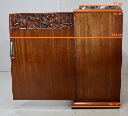 Art Deco Mahogany Sideboard, 1920s-RVK-768805