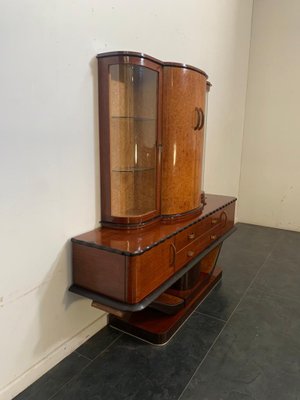 Art Deco Mahogany Sideboard or Showcase, 1930s-IJR-852005