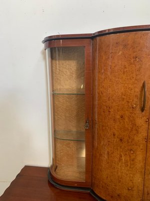 Art Deco Mahogany Sideboard or Showcase, 1930s-IJR-852005