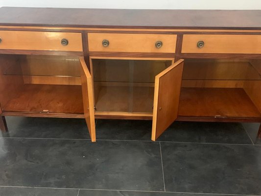 Art Deco Maple & Elm Sideboard, 1940s-IJR-842595