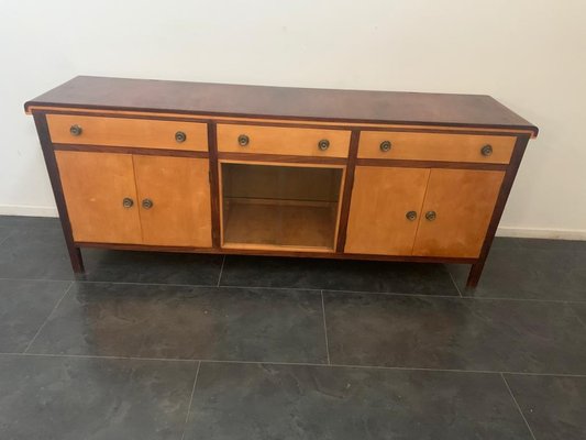 Art Deco Maple & Elm Sideboard, 1940s-IJR-842595