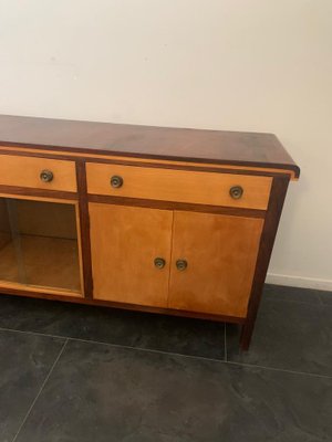 Art Deco Maple & Elm Sideboard, 1940s-IJR-842595