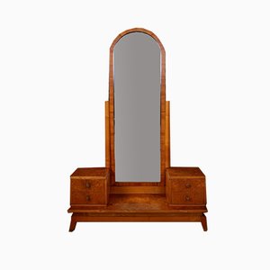 Art Deco Maple Veneer Dressing Table-KMQ-912289