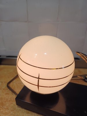 Art Deco Marble and Regulating Night Light, 1930s-ZQS-1742155