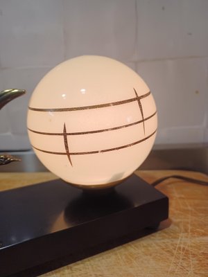 Art Deco Marble and Regulating Night Light, 1930s-ZQS-1742155