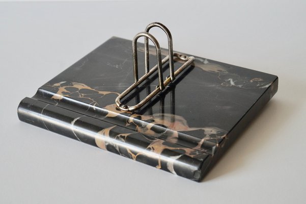 Art Deco Marble Desk Stationary Set by Jakob Maul, Germany, 1920s, Set of 10-DVX-1279792