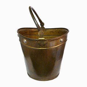 Art Deco Metal Water Bucket, 1920s-GKB-835916