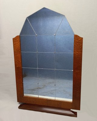 Art Deco Mirror in Mahogany, 1930-AWH-1325151