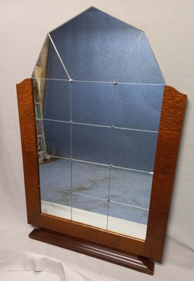 Art Deco Mirror in Mahogany, 1930-AWH-1325151