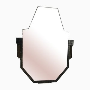 Art Deco Mirror in Wood & Metal, France, 1930s-QVR-1276786