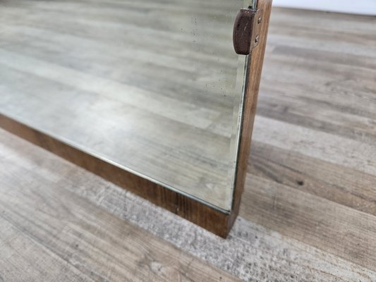 Art Deco Mirror with Briar Base, 1930-ZUW-1776985