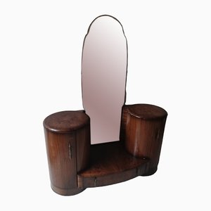 Art Deco Mirrored Bedroom Vanity Dressing Table by Shrager Brothers Masterpiece Furniture, London-OXJ-1289533