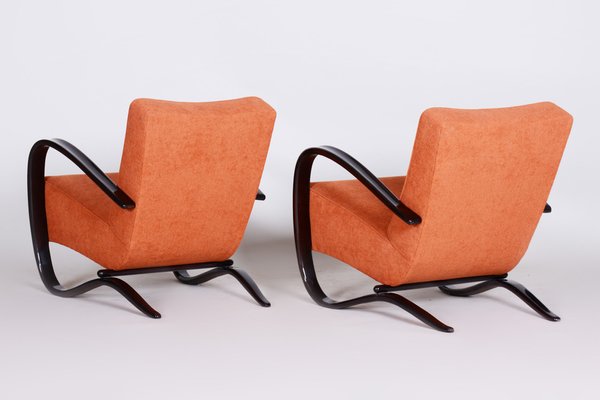 Art Deco Model H-269 Armchairs attributed to Jindřich Halabala for Up Závody, 1930s, Set of 2-WHY-1767515