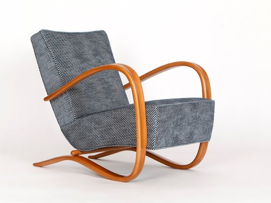 Art Deco Model H 269 Lounge Chair by Jindřich Halabala for UP Závody, 1930s-TW-859770