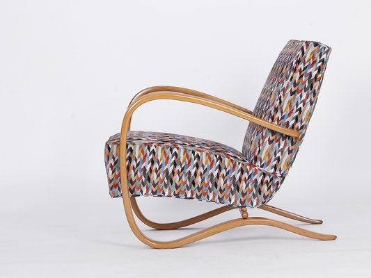 Art Deco Model H 269 Lounge Chair by Jindřich Halabala for UP Závody, 1930s-TW-1406483