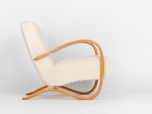 Art Deco Model H 269 Lounge Chair by Jindřich Halabala for UP Závody, 1930s-TW-951250