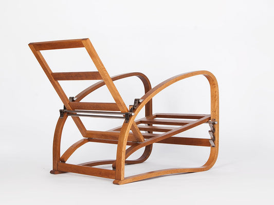 Art Deco Model H 70 Armchair by Jindřich Halabala for UP Závody, 1930s