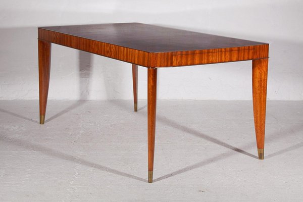 Art Deco Model Voltaire Extandeble Dining Table attributed to De Coene, Belgium, 1941-KL-1406808