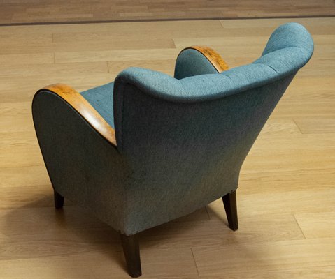 Art Deco Modern Armchair, 1940s-JE-2017263