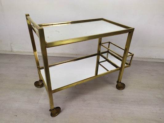 Art Deco Modern Trolley by Jacques Adnet