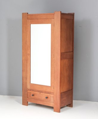 Art Deco Modernist Armoire or Wardrobe in Oak by Hendrik Wouda for Pander, 1924-MY-1768893