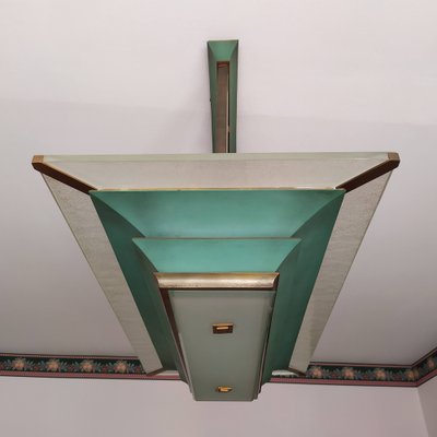 Art Deco Modernist Chandelier, 1930s-EAD-1763363