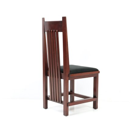 Art Deco Modernist Mahogany High Back Chair by Hendrik Wouda for Pander, 1924-MY-1245417