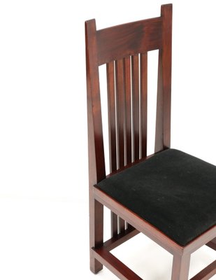 Art Deco Modernist Mahogany High Back Chair by Hendrik Wouda for Pander, 1924-MY-1245417