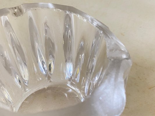 Art Deco Molded Glass Ashtray, 1940-UR-1771444