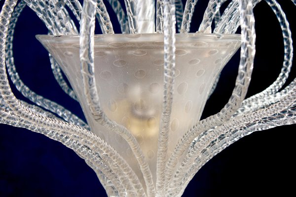 Art Deco Murano Chandelier or Lanterne, 1940s-MBH-1032444