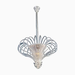 Art Deco Murano Chandelier or Lanterne, 1940s-MBH-1032444