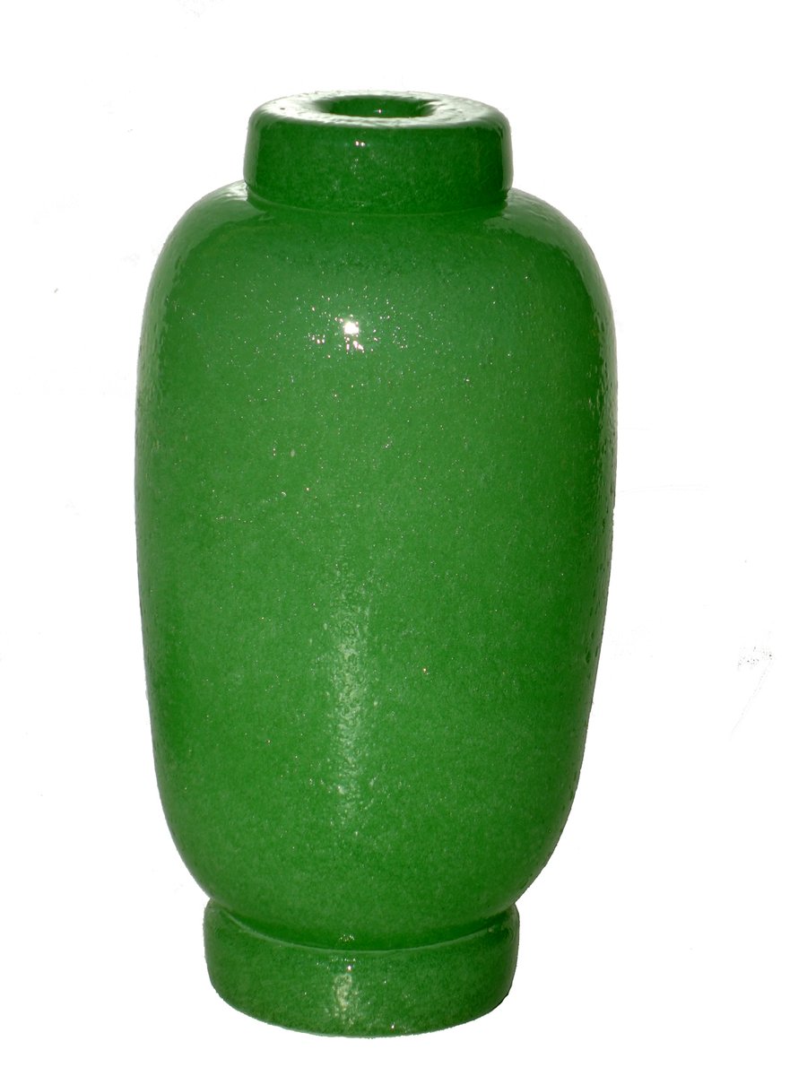 Art Deco Murano Glass A Bollicine Bottle by Carlo Scarpa for Venini, 1930s