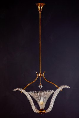 Art Deco Murano Glass Pendant by Ercole Barovier, 1940-MBH-1031570