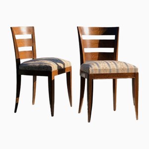 Art Deco Neoclassic Chairs by Jean Pascaud, 1930, Set of 2-NLF-2020263